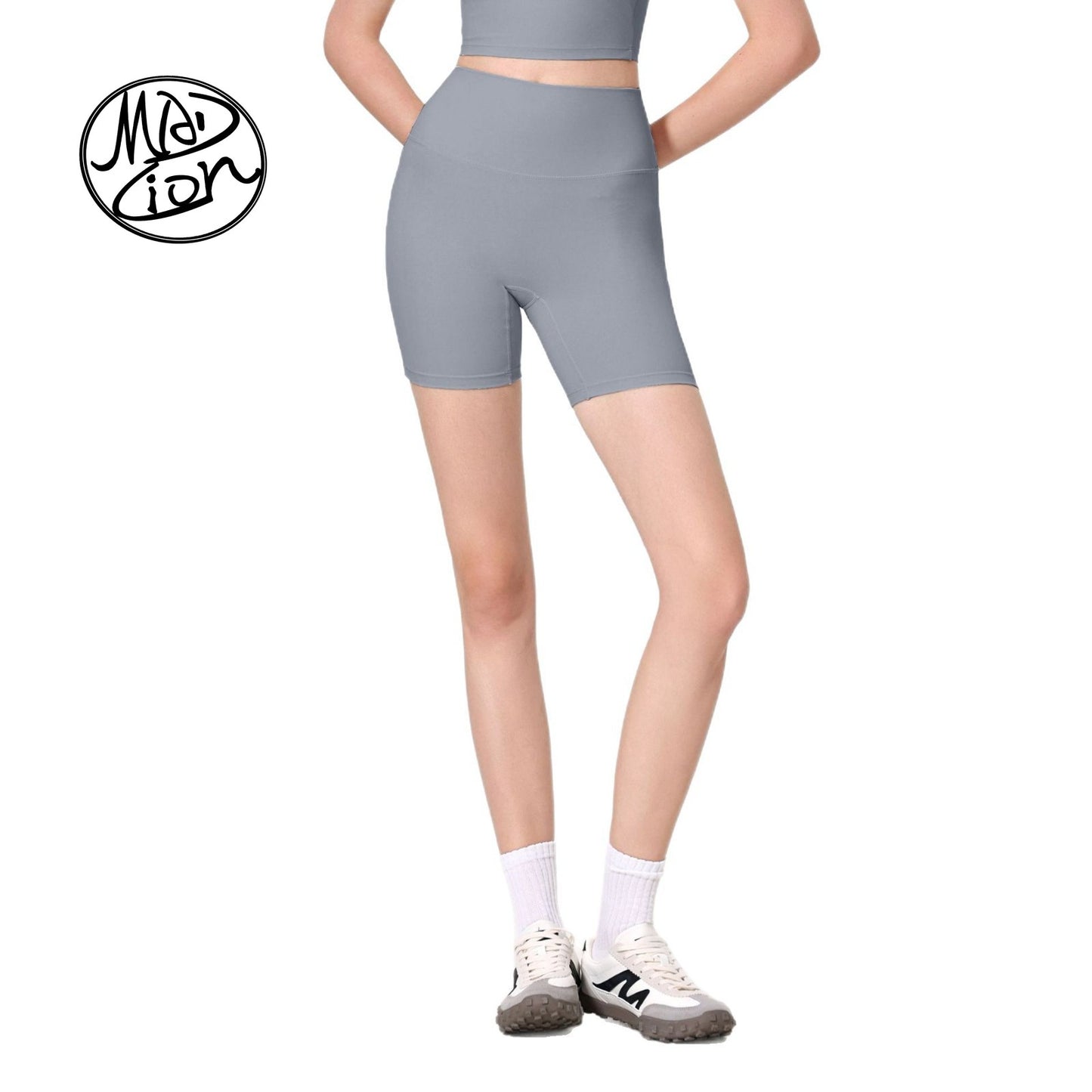 Lamshop high waist peach hip lift cloud yoga pants women's sports quick-drying leggings slim outer wear fitness pants riding