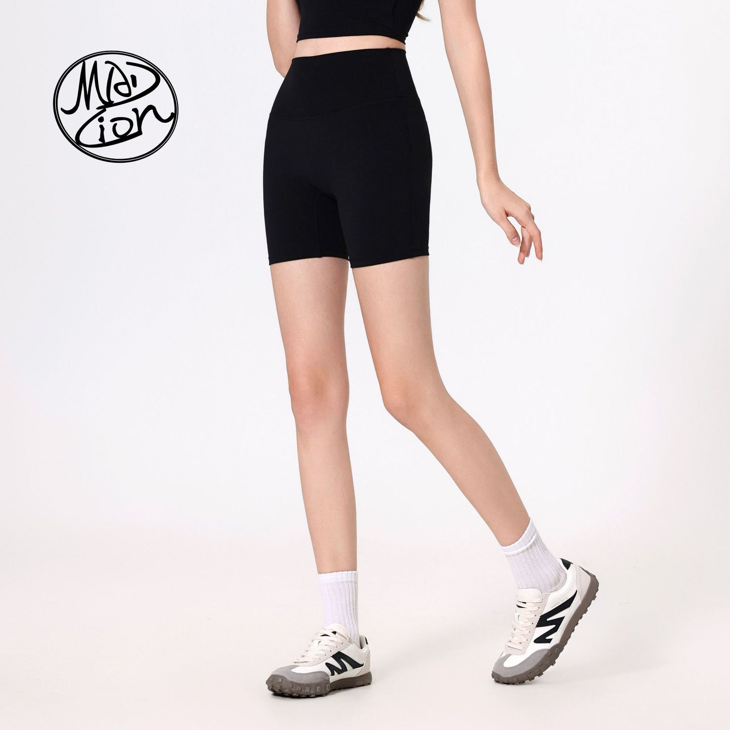 Lamshop high waist peach hip lift cloud yoga pants women's sports quick-drying leggings slim outer wear fitness pants riding