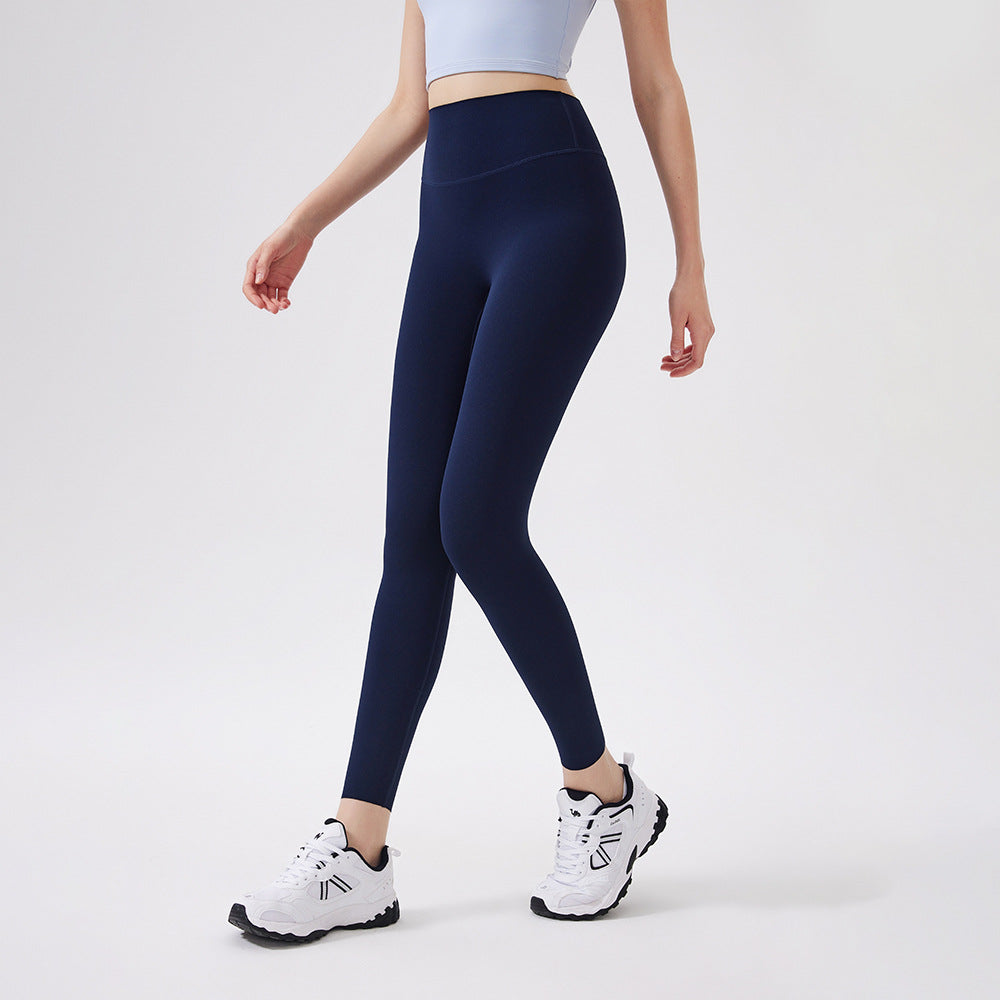 MAD LION Buttocks No Size Naked Yoga Pants Women's DIY High Waist Belly Sports Buttocks Fitness Pants Yoga Pants