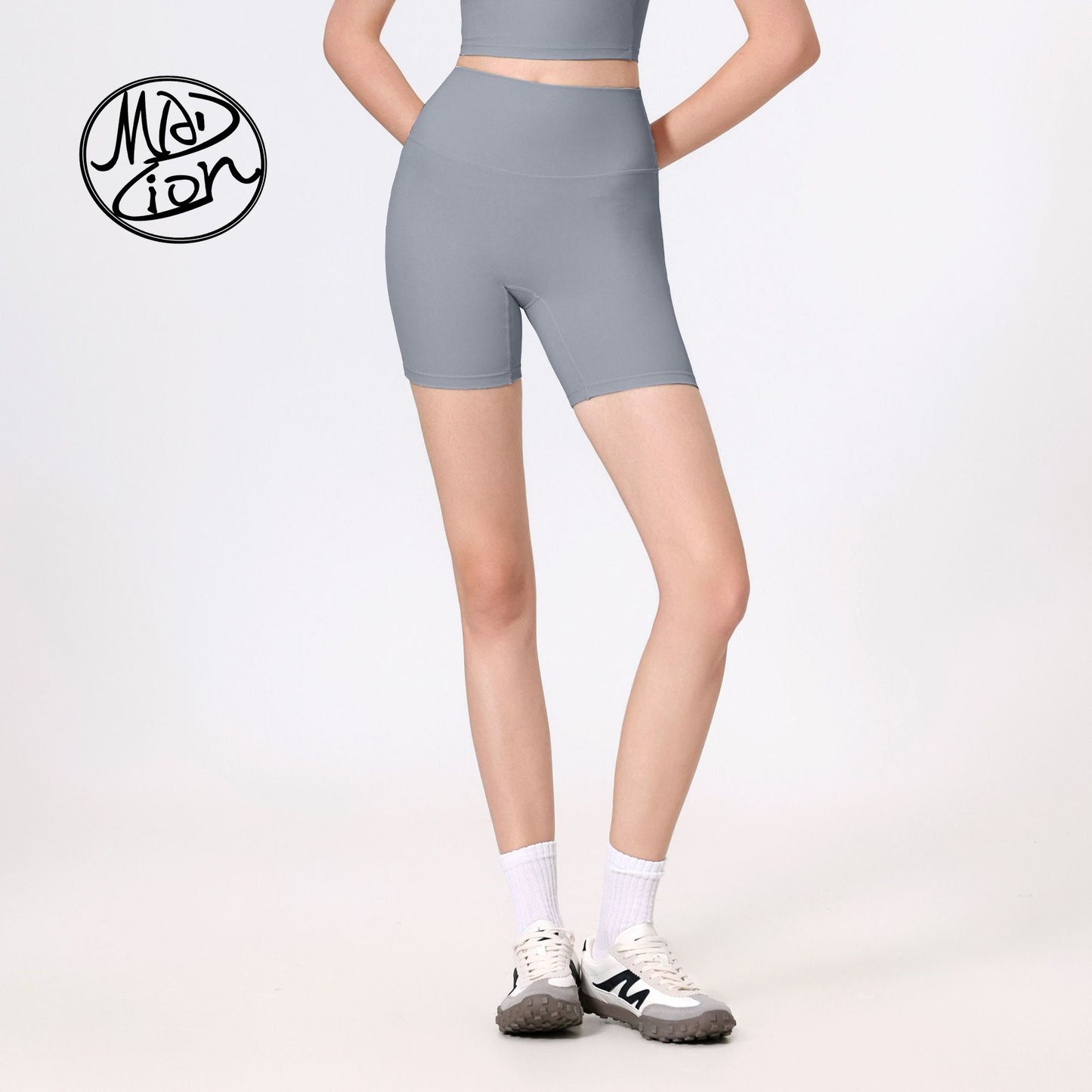Lamshop high waist peach hip lift cloud yoga pants women's sports quick-drying leggings slim outer wear fitness pants riding