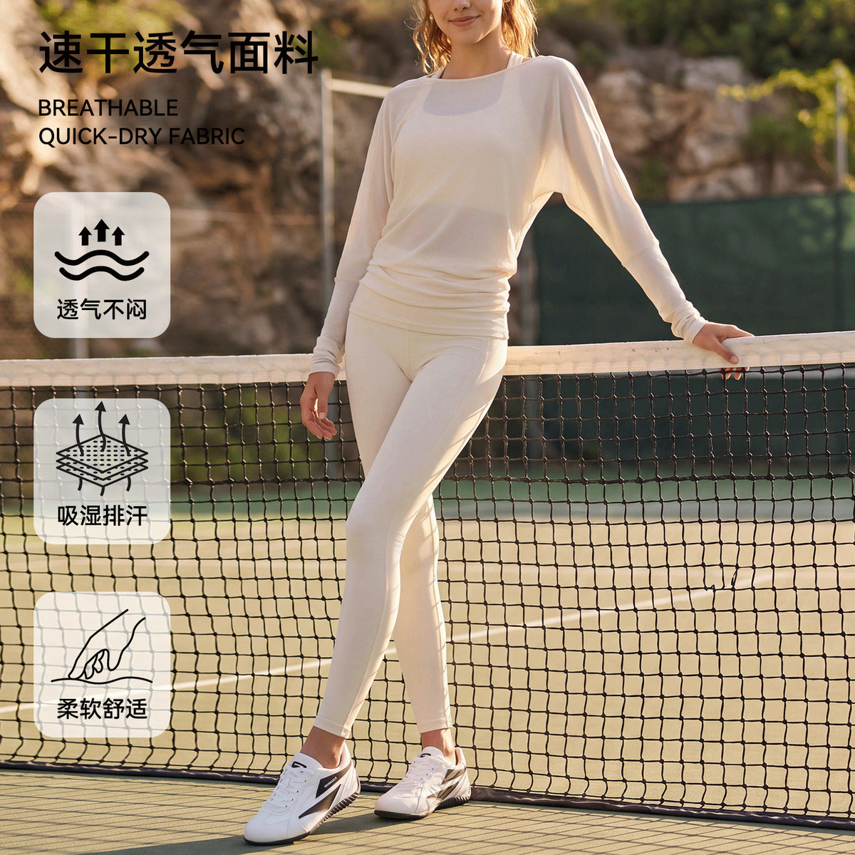 Mad lion new barre-style yoga top: durable mesh cover-up for women - hip and thigh coverage, breathable, and figure-flattering