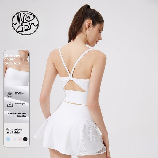 MAD LION Cloud Butterfly Beauty Back Sports Underwear Women's Shockproof Yoga Clothing Top Running Bra Fitness Yoga Vest